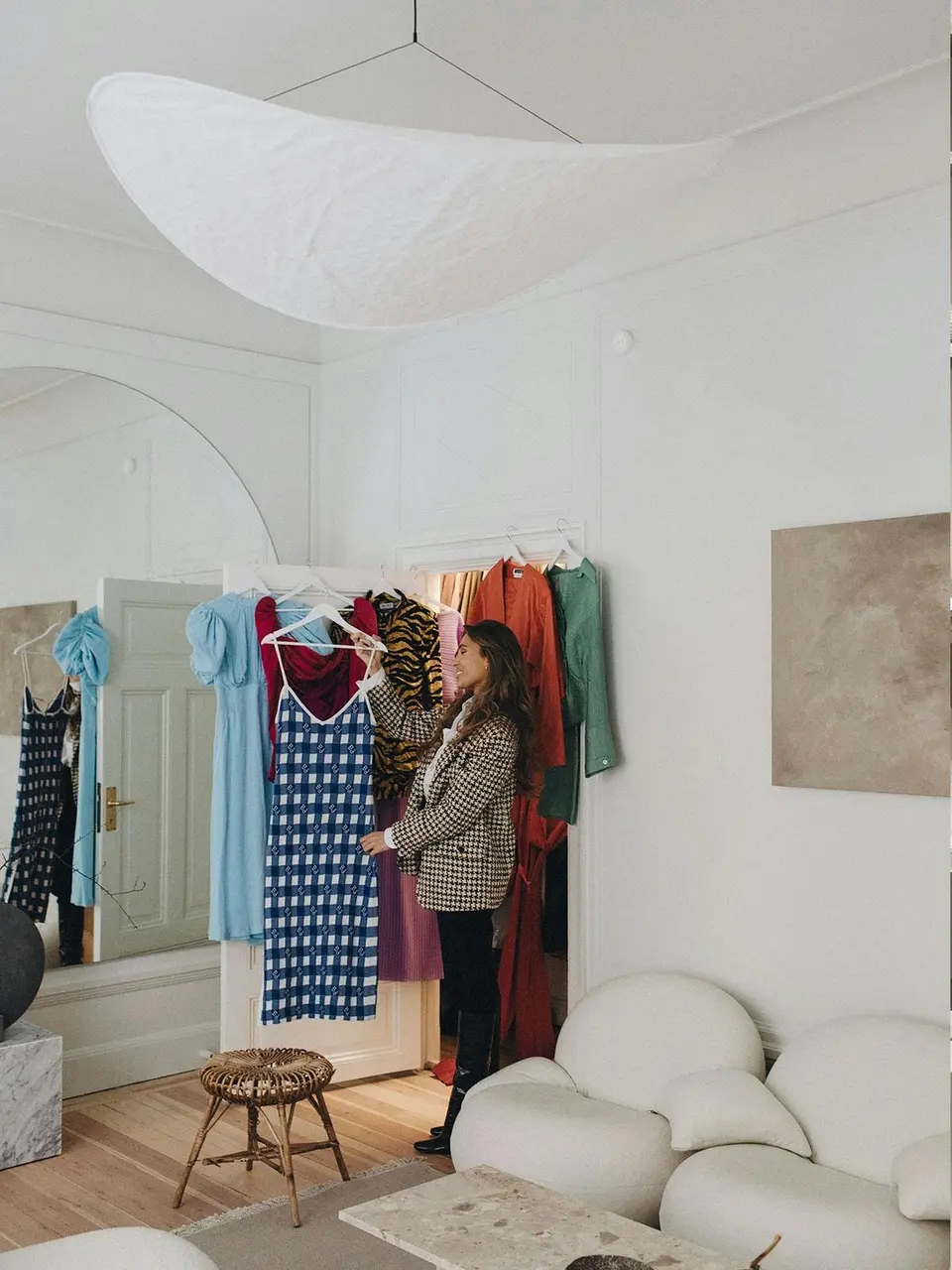 Sara Biderman showroomissa